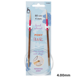 Pony Flair Fixed Circular Needles 80cm Length - Sizes 3mm-10mm Knitting Needles