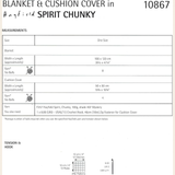 Sirdar Leaflet 10867 - F257 Crochet Blanket Set