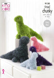King Cole Knitting Patterns - Tinsel Chunky - All Designs - Toys Christmas