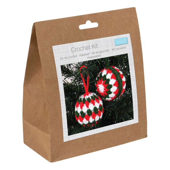 Trimits Crochet Kit: Baubles: Festive