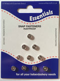 Snap Fasteners Poppers Press Studs Metal Plastic Small Medium Large Black Silver