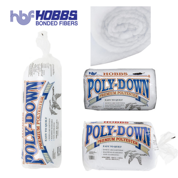 Hobbs Polydown Premium Polyester Batting