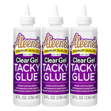Aleene's Clear Gel Tacky Glue (8oz) 3 Pack