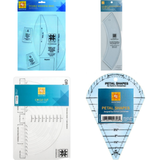 EZ Quilting Quilters Craft Patchwork Square Rectangle Ruler Triangle 51 Template