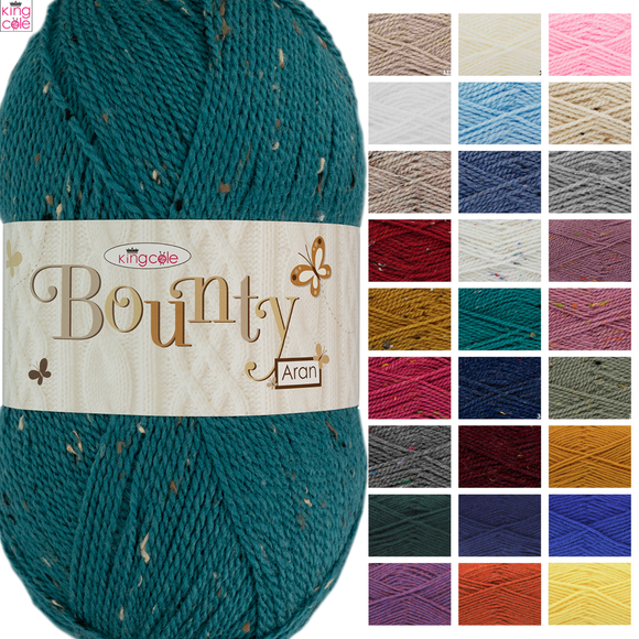 King Cole Bounty Aran 250g - All Colours 