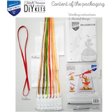 Vervaco Counted Cross Stitch Kit: Gift Bags: Easter Animals: Set of 3