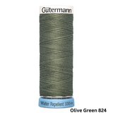 Gütermann Water Repellent Thread: 100m - All Colours
