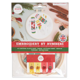 Simply Make - Embroidery By Numbers - Christmas