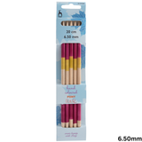 Pony Knitting Pins: Double-Ended: Set of 5: Flair: Hand Coloured 20cm