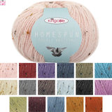 King Cole Homespun DK 50g Yarn - All Colours