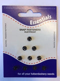 Snap Fasteners Poppers Press Studs Metal Plastic Small Medium Large Black Silver