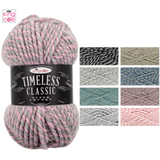 King Cole Timeless Classic Super Chunky 100g Wool - All Colours 