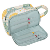 HobbyGift Crochet Bag with Pocket: Patchwork Bee