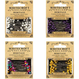 Whitecroft Heritage Pearl Craft Pins Various Colours 40mm x 0.58mm