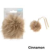 Trimits Pom Pom: Faux Fur: Glitter: 11cm - All Colours 