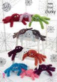 King Cole Knitting Patterns - Tinsel Chunky - All Designs - Toys Christmas