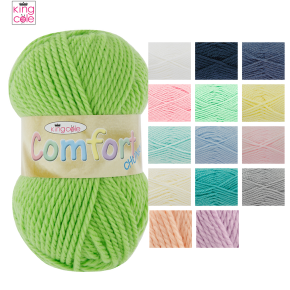 King Cole Comfort Chunky - All Colours