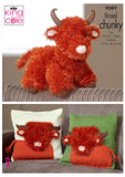 King Cole Knitting Patterns - Tinsel Chunky - All Designs - Toys Christmas