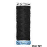 Gütermann Water Repellent Thread: 100m - All Colours