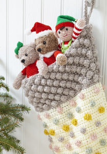 King Cole Knitting Book Christmas Crochet - Book 8