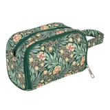 HobbyGift Morris Green Floral Crochet Bag with Pocket