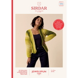 Sirdar Jewelspun Ombre AranCrochet Pattern – 10925 Jacket Cardigan