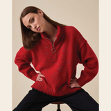 Sirdar Leaflet 10962 - F266 Flashpoint Zip-Up Sweater in Sirdar Embers