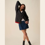 Sirdar Leaflet 10950 - F267 Swirl V Neck Cardigan in Hayfield Bonus Marl