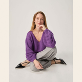 Sirdar Leaflet 10970 - F265 Perennial Sweater in Sirdar Loveful Bio Blend Chunky