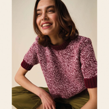 Sirdar Leaflet 10953 - F267 Spin Short Sleeve Sweater in Hayfield Bonus Marl