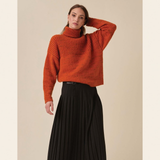 Sirdar Leaflet 10964 - F267 Comet Roll Neck Sweater in Sirdar Embers