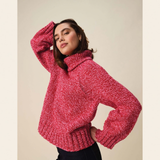 Sirdar Leaflet 10947 - F267 Meld Roll Neck Sweater in Hayfield Bonus Marl