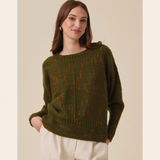 Sirdar Leaflet 10963 - F266 Glimmer Sideways Sweater  in Sirdar Embers