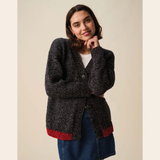 Sirdar Leaflet 10950 - F267 Swirl V Neck Cardigan in Hayfield Bonus Marl