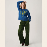 Sirdar Leaflet 10968 - F265 Honeycomb Hem Sweater in Sirdar Loveful Bio Blend Chunky