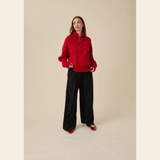 Sirdar Leaflet 10962 - F266 Flashpoint Zip-Up Sweater in Sirdar Embers