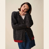 Sirdar Leaflet 10950 - F267 Swirl V Neck Cardigan in Hayfield Bonus Marl
