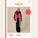 Sirdar Leaflet 10965 - F268 Match Hat & Scarf Set in Sirdar Embers