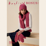 Sirdar Leaflet 10955 - F267 Together Hat, Scarf, Mittens in Hayfield Bonus Marl