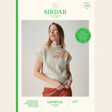 Sirdar Leaflet 10969 - F265 Branch Out Tank in Sirdar Loveful Bio Blend Chunky