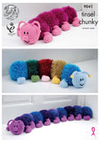 King Cole Knitting Patterns - Tinsel Chunky - All Designs - Toys Christmas