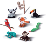 King Cole Itsy Bitsy Crochet Book 2 - A Day in the Jungle