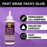 Aleene's Fast Grab Tacky Glue (4oz)