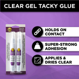 Aleene's Clear Gel Tacky Glue Pens - 2 Pack