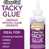 Aleene's Clear Gel Tacky Glue (4oz) 3 Pack