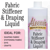 Aleenes Fabric Stiffen and Draping - Quick Dry Tacky Glue 16oz