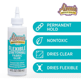 Aleene's Flexible Stretchable Fabric Glue (4oz)