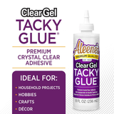 Aleene's Clear Gel Tacky Glue (8oz) 3 Pack