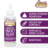 Aleene's Clear Gel Tacky Glue (4oz) 3 Pack