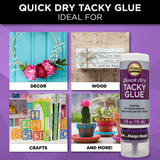 Aleene's Always Ready Quick Dry Tacky Glue (4oz)